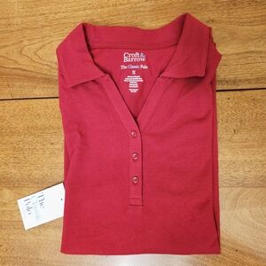 Croft & Barrow Classic Red Polo